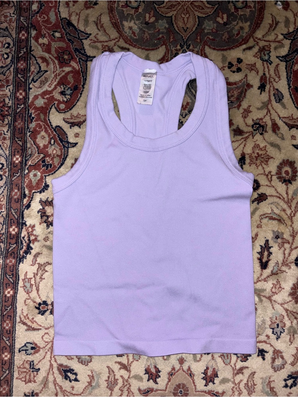 Purple Reflex Racerback Tank Top - Picture 2 of 4
